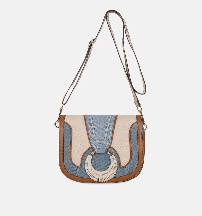 Laurent David Billie 893 Sac porté croisé en Bleu pour femmes (342612)