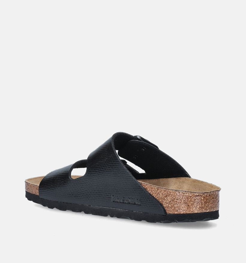 Birkenstock Arizona Nu-pieds en Noir pour femmes (343932)