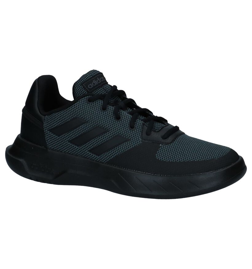 adidas Fusion Flow Baskets en Noir en textile (237103)