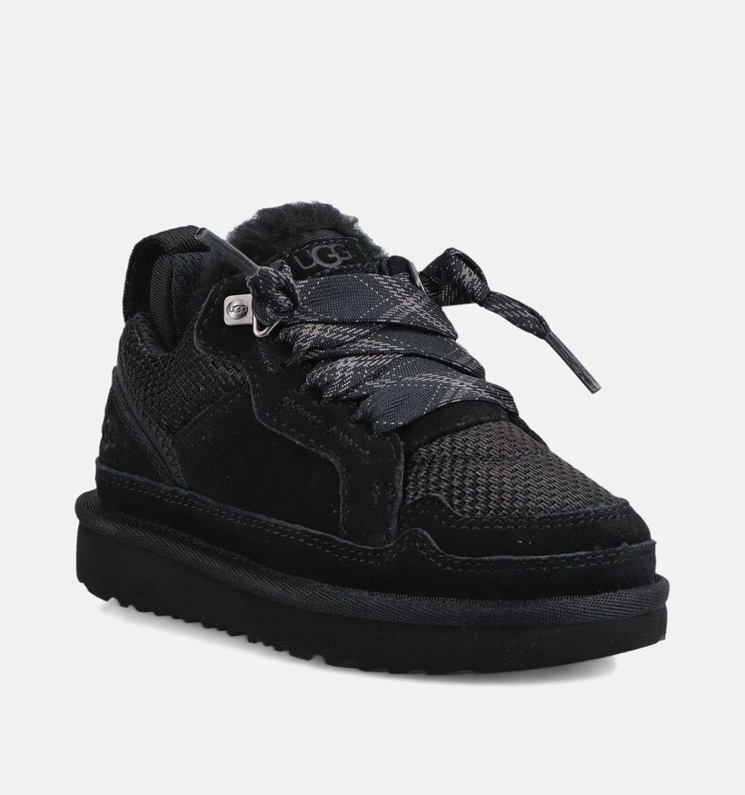 UGG Black Baskets en Noir pour filles (378055)