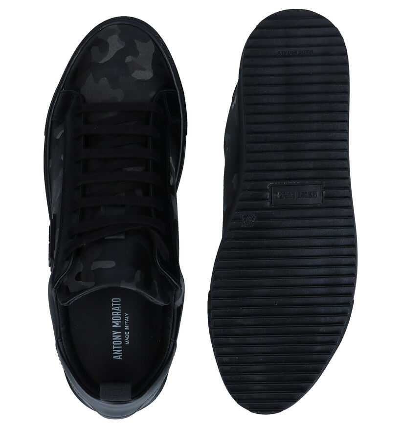 Antony Morato Baskets basses en Noir en cuir (282680)