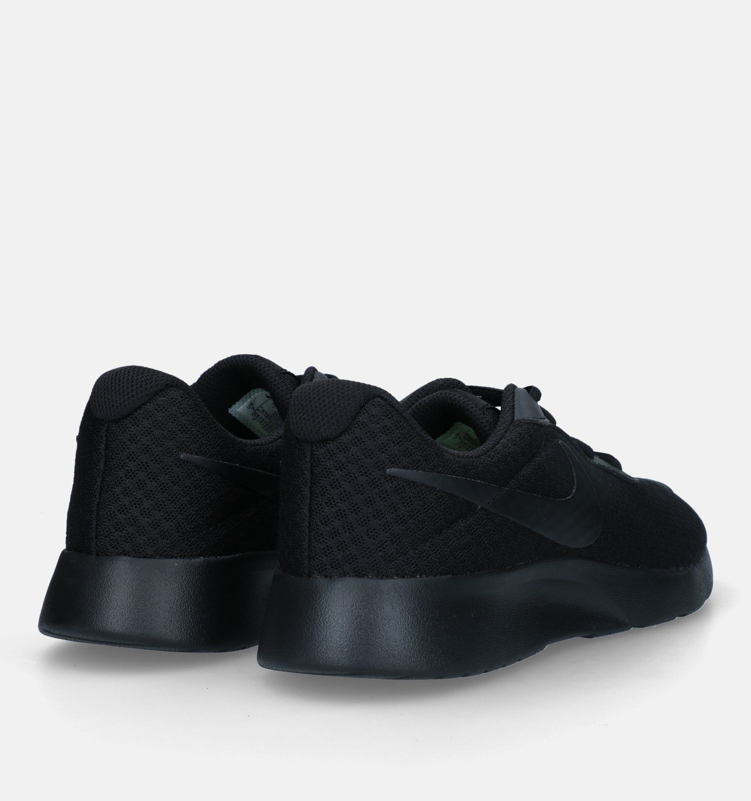 Nike tanjun hot sale zwart wit