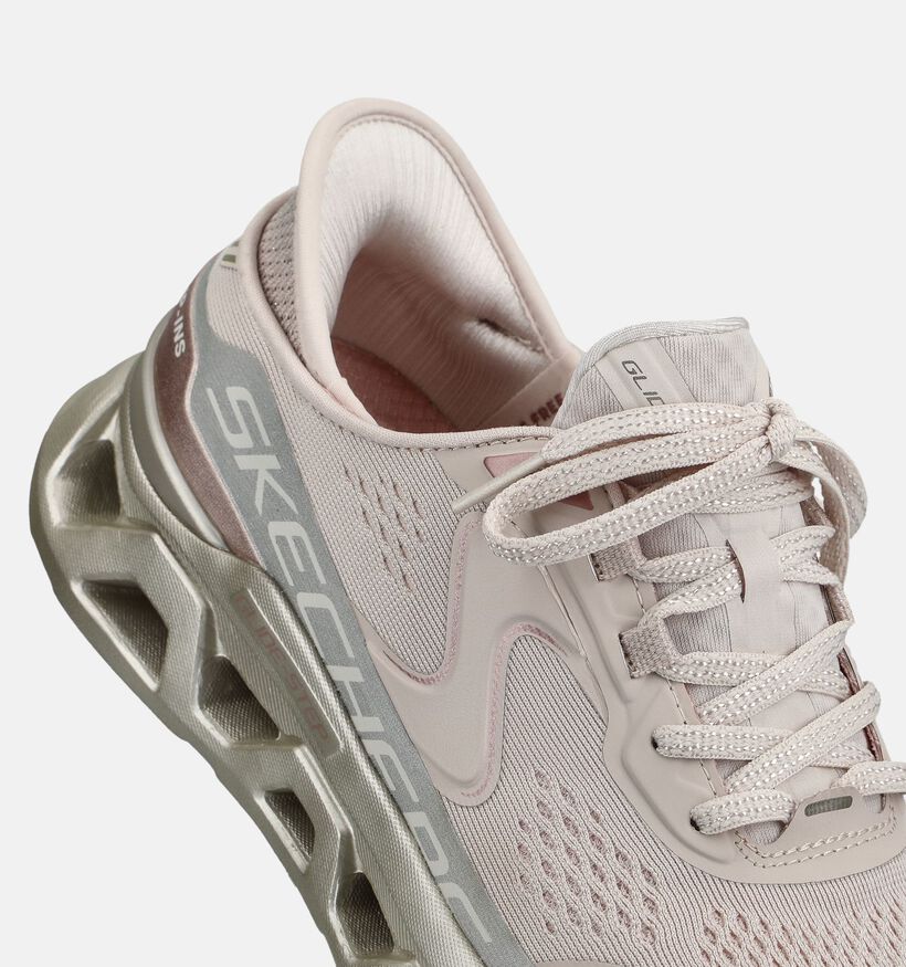 Skechers Glide Step Roze Slip-ins voor dames (375607) - geschikt voor steunzolen
