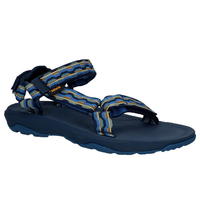 Teva Hurricane Blauwe Sandalen in stof (286623)