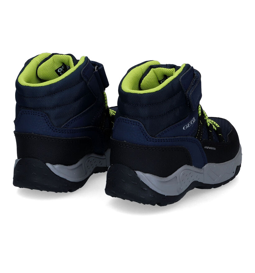 Geox Sentiero Chaussures de marche en Noir en textile (317629)