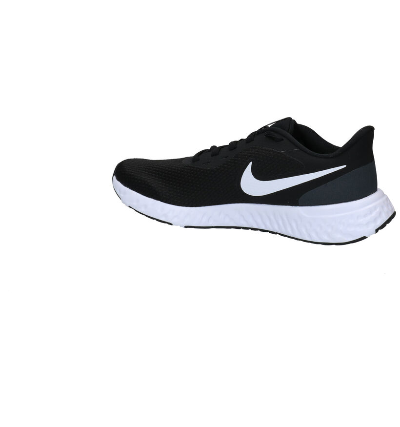 Nike Revolution 5 Baskets en Noir en simili cuir (290920)