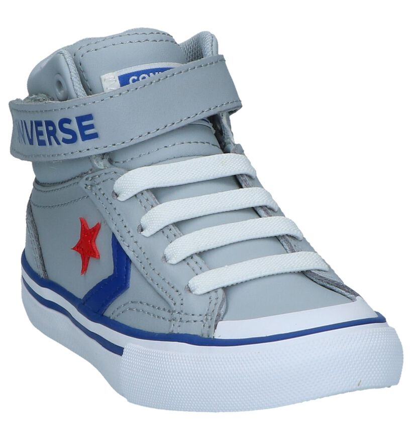 Converse Pro Blaze Strap HI Zwarte Sneakers voor jongens (293598) - geschikt voor steunzolen