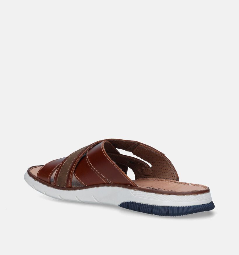 Rieker Cognac Slippers voor heren (339195)