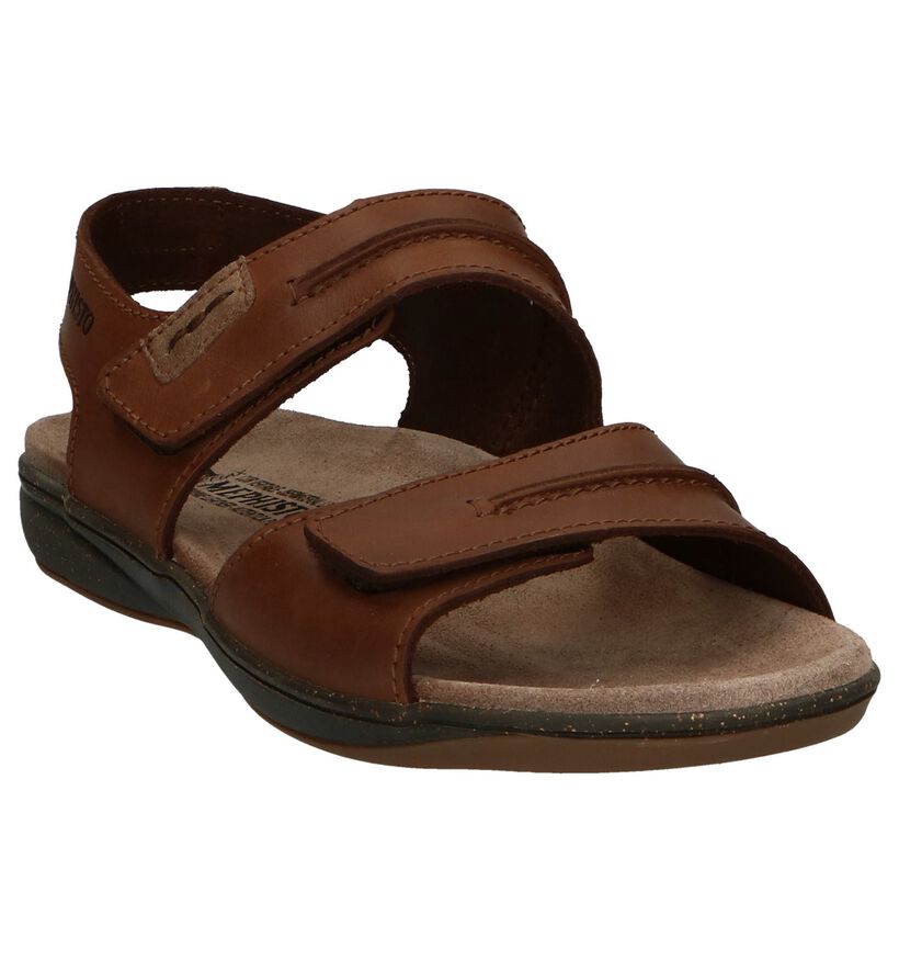 Mephisto Sagun Scratch Sandales en Brun pour hommes (355186)