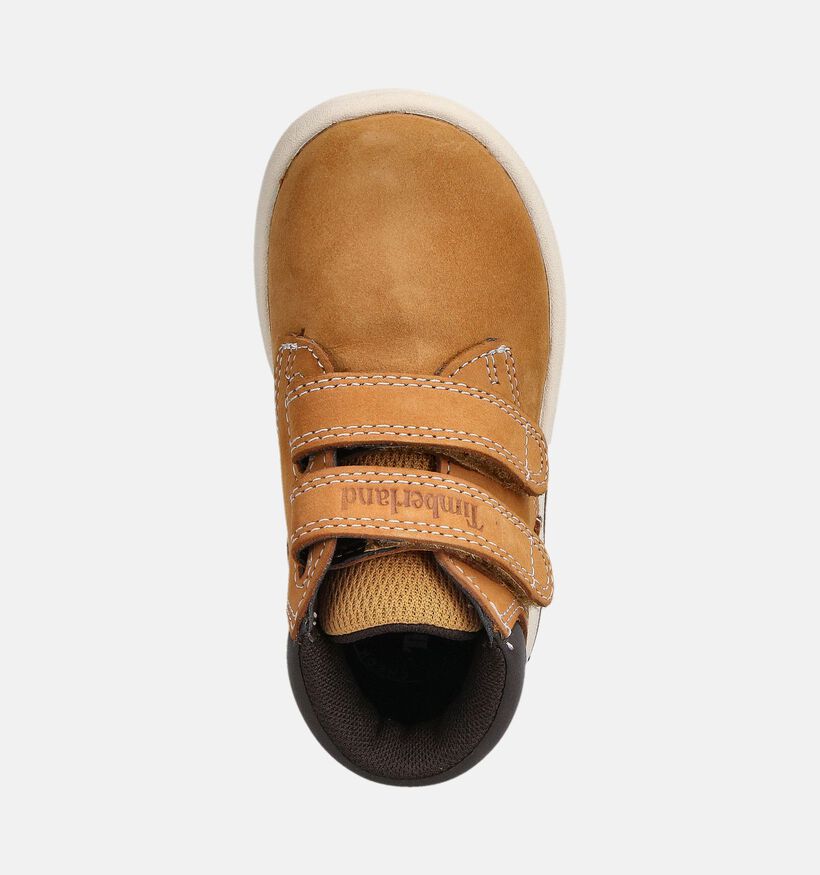 Timberland Toddle Tracks Bruine Boots met Velcro voor jongens, meisjes (377395) - geschikt voor steunzolen