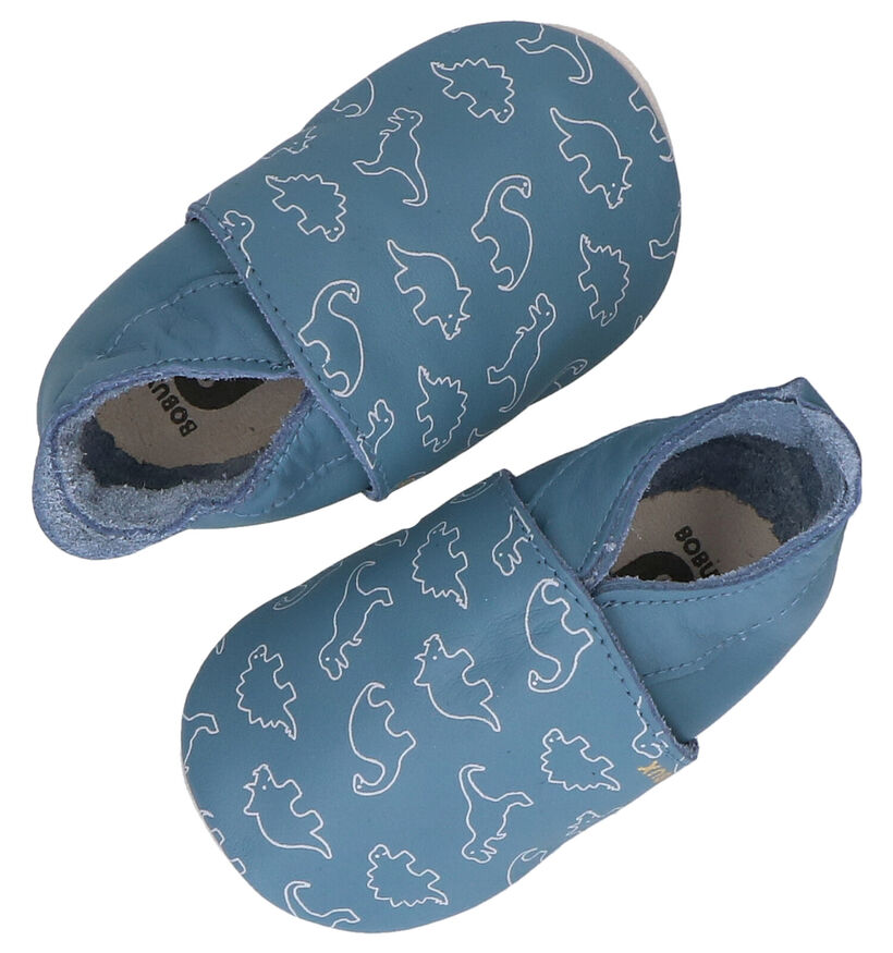 Bobux Dino Chaussons pour bébé en Bleu pour garçons (294784)