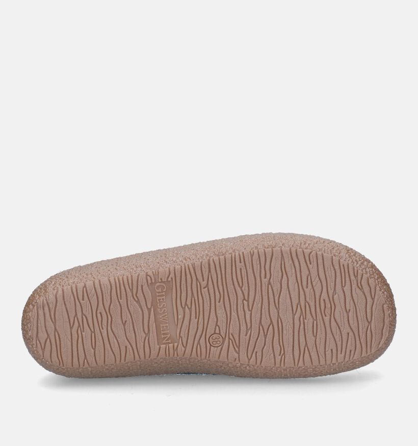 Giesswein Vent Pantoufles pour semelles orthopédiques en Gris pour femmes (333563) - pour semelles orthopédiques