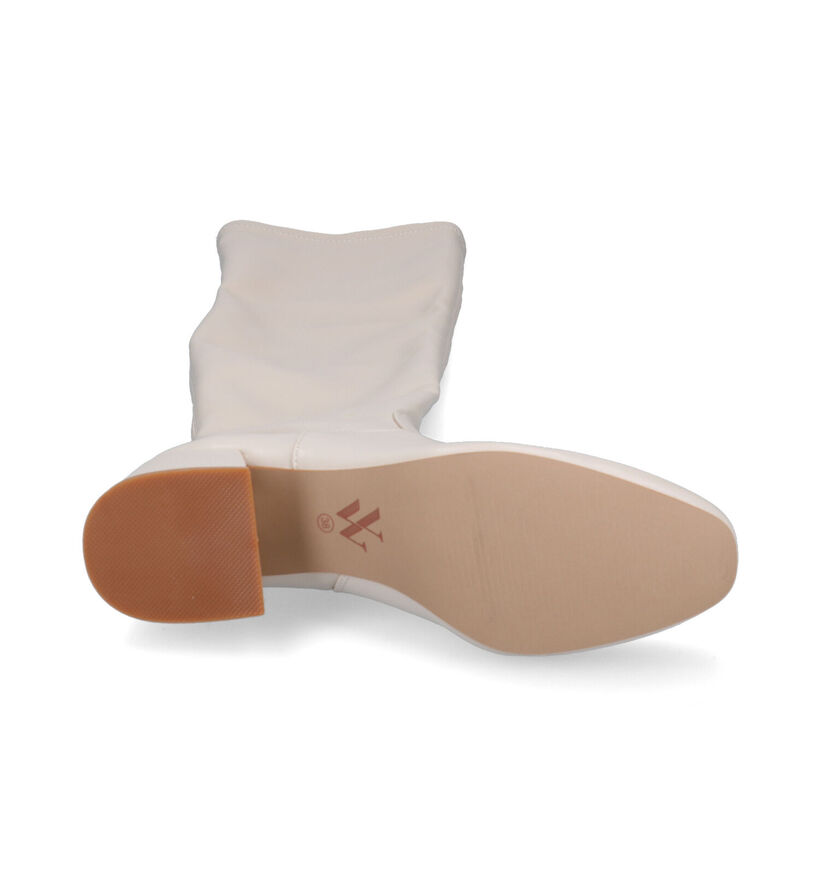 Vanessa Wu Beige Overknee Laarzen voor dames (303360)