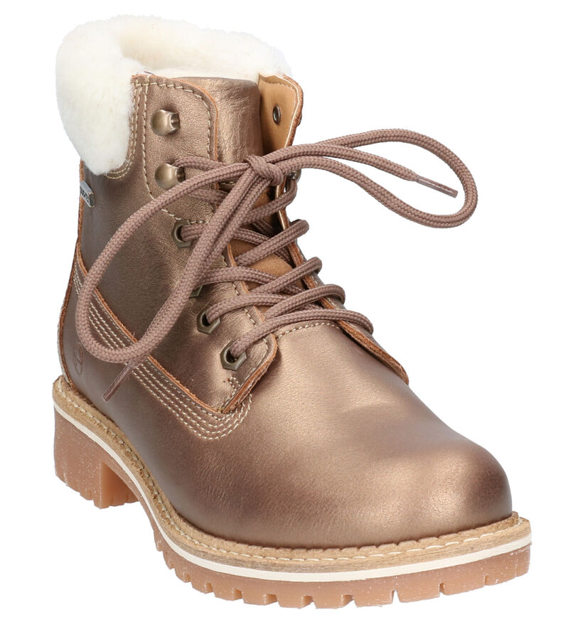 Tamaris Bronzen Boots in leer (257160)