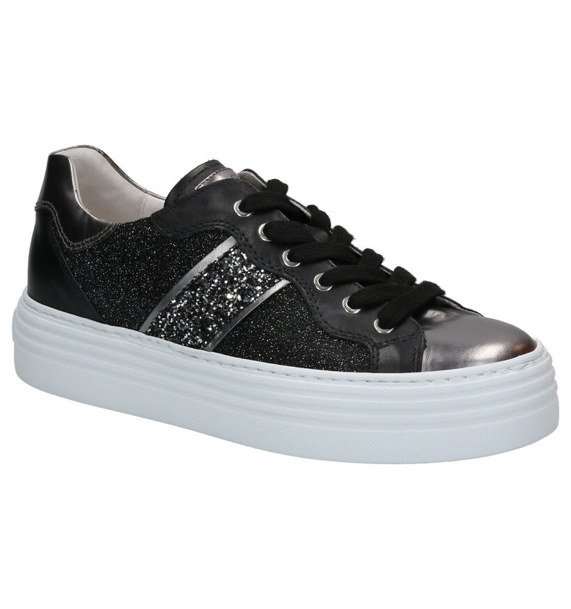 Zwarte Sneakers NeroGiardini in leer (270589)