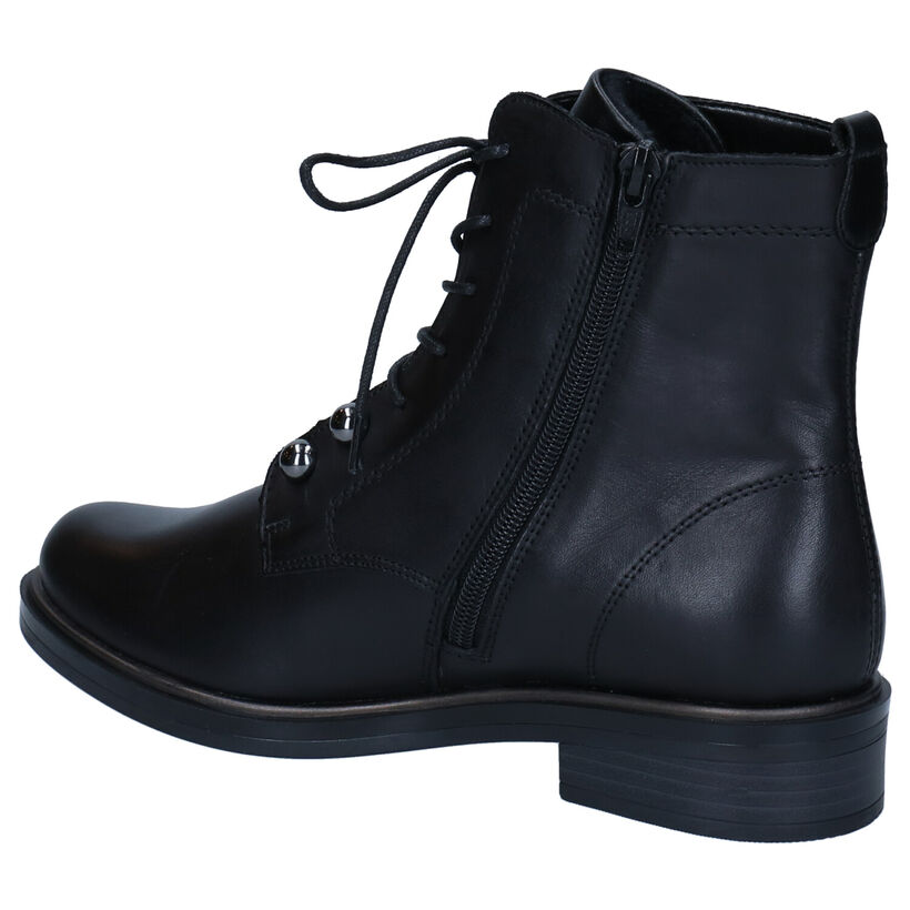 Remonte Bottines à lacets en Noir en cuir (298055)