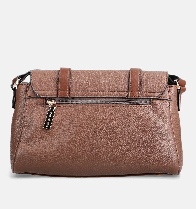 Mac Alyster Sac port&eacute; crois&eacute; en Brun fonc&eacute; pour femmes (381237)