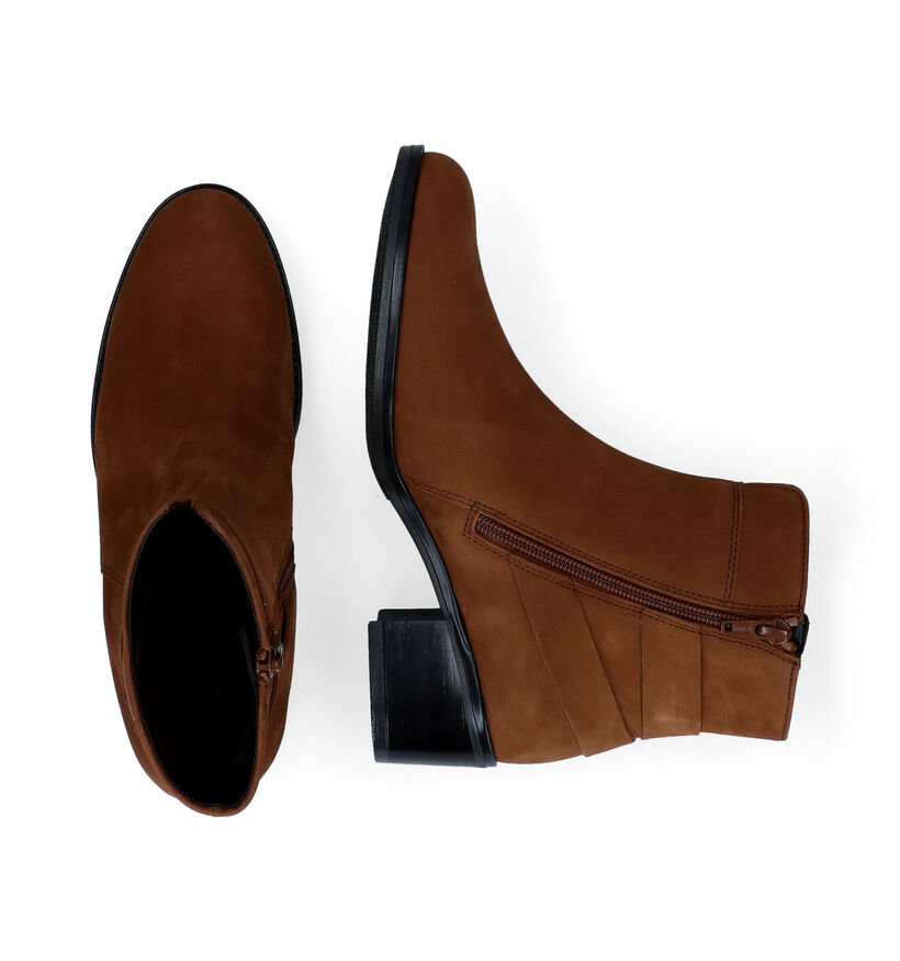 Gabor Best Fitting Bottillons en Marron en nubuck (297244)