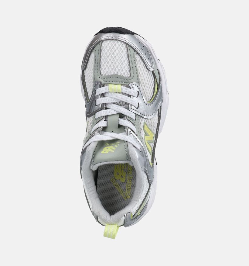 New Balance 530 Baskets basses en Argent pour filles (375222) - pour semelles orthop&eacute;diques