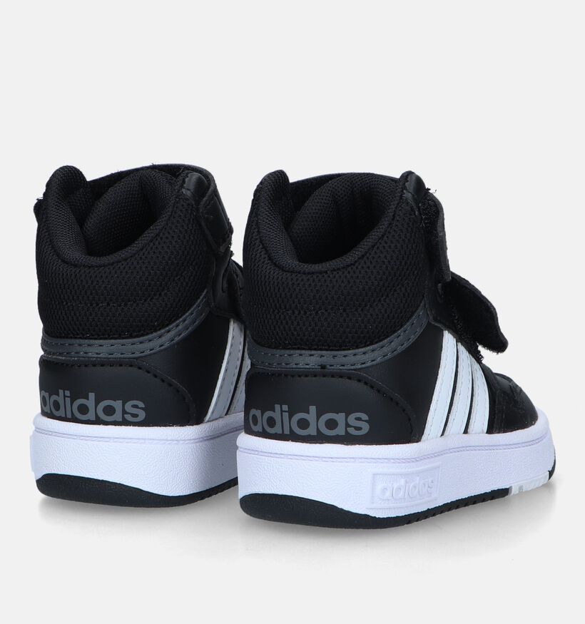 adidas Hoops Mid 3.0 AC Baskets en Noir pour filles, garçons (332101)