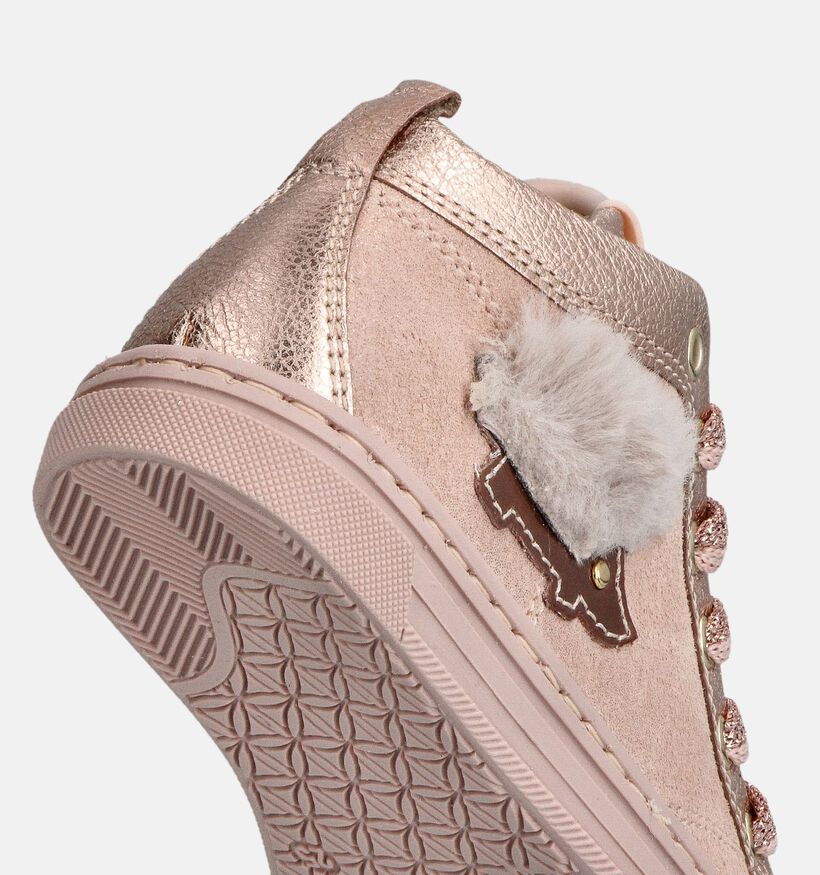 STONES and BONES Genag Roze Babyschoenen voor meisjes (361982) - geschikt voor steunzolen