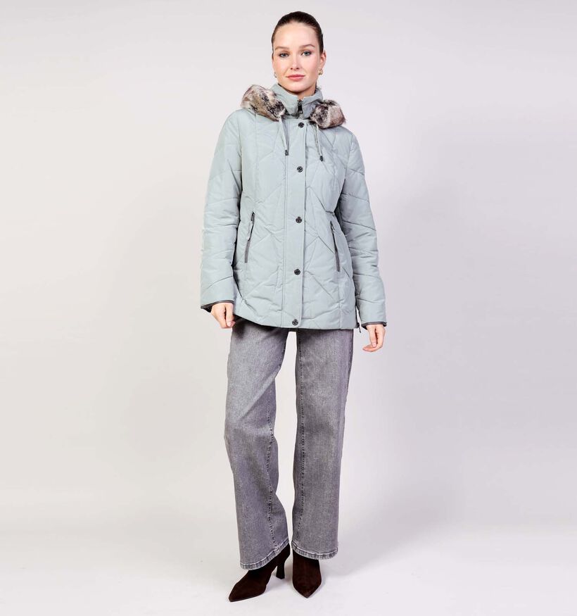 Barbara Lebek Groene Halflange Jas voor dames (362842)