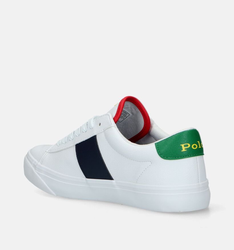 Polo Ralph Lauren Ryley Chaussures à lacets en Blanc pour garçons (336511)