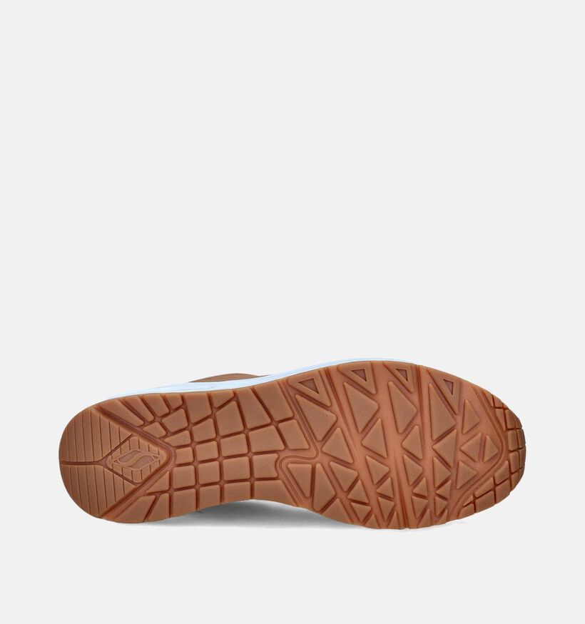 Skechers Uno Stand On Air Cognac Sneakers voor heren (350321)