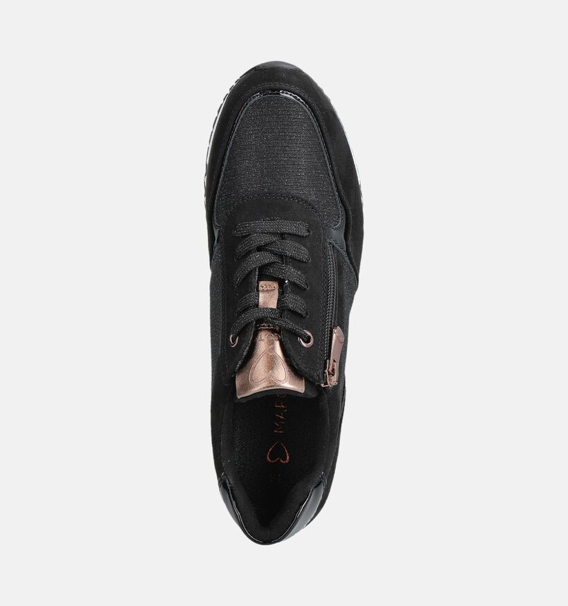 Marco Tozzi Chaussures à lacets en Noir pour femmes (360731) - pour semelles orthopédiques
