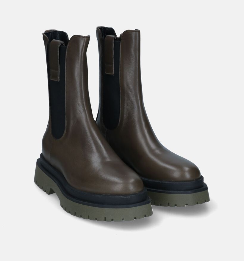 Signatur Gretel Kaki Chelsea Boots voor dames (314526)