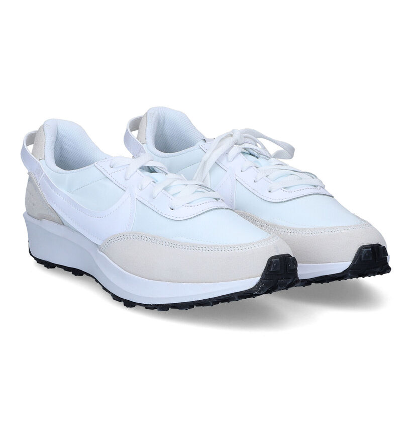 Nike Waffle Debut Baskets en Blanc pour hommes (317619)