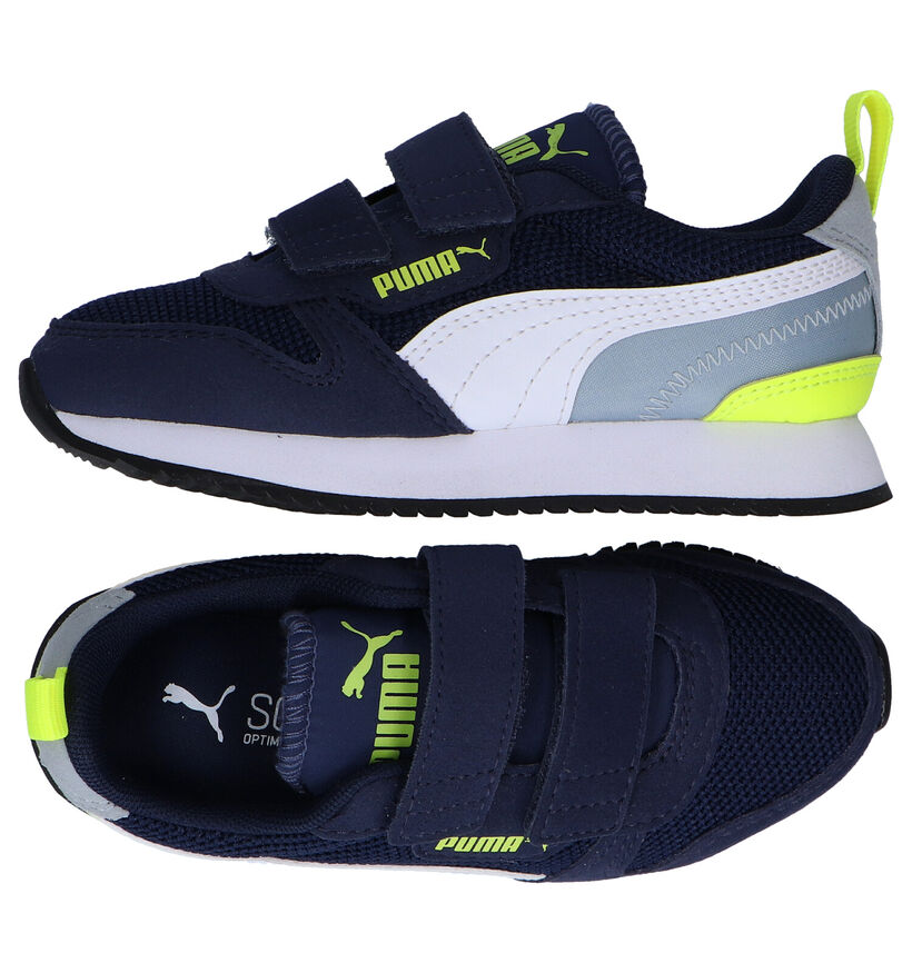 Puma R78 V Blauwe Sneakers voor jongens, meisjes (318752)