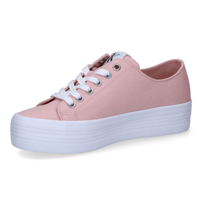 Calvin Klein Vulcanized Roze Sneakers voor dames (304056) - geschikt voor steunzolen