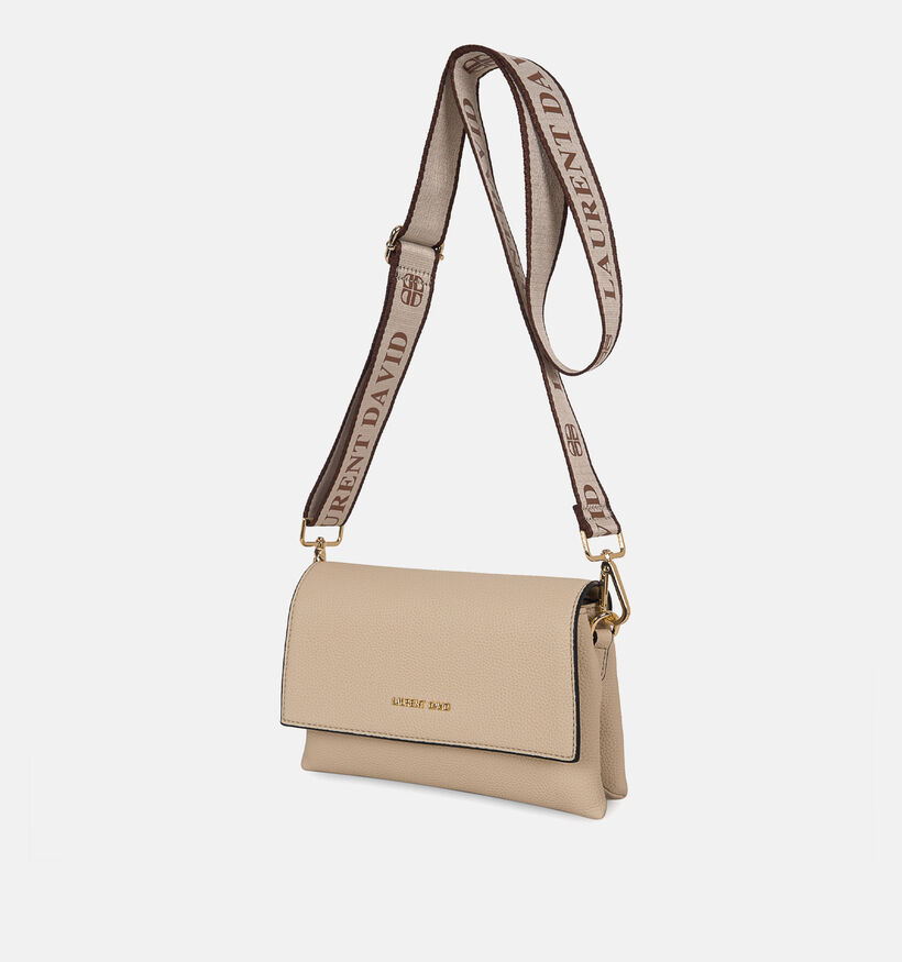 Laurent David Estée 746 Sac porté croisé en Taupe pour femmes (356763)