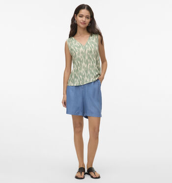 Vero Moda Broeken Blauw