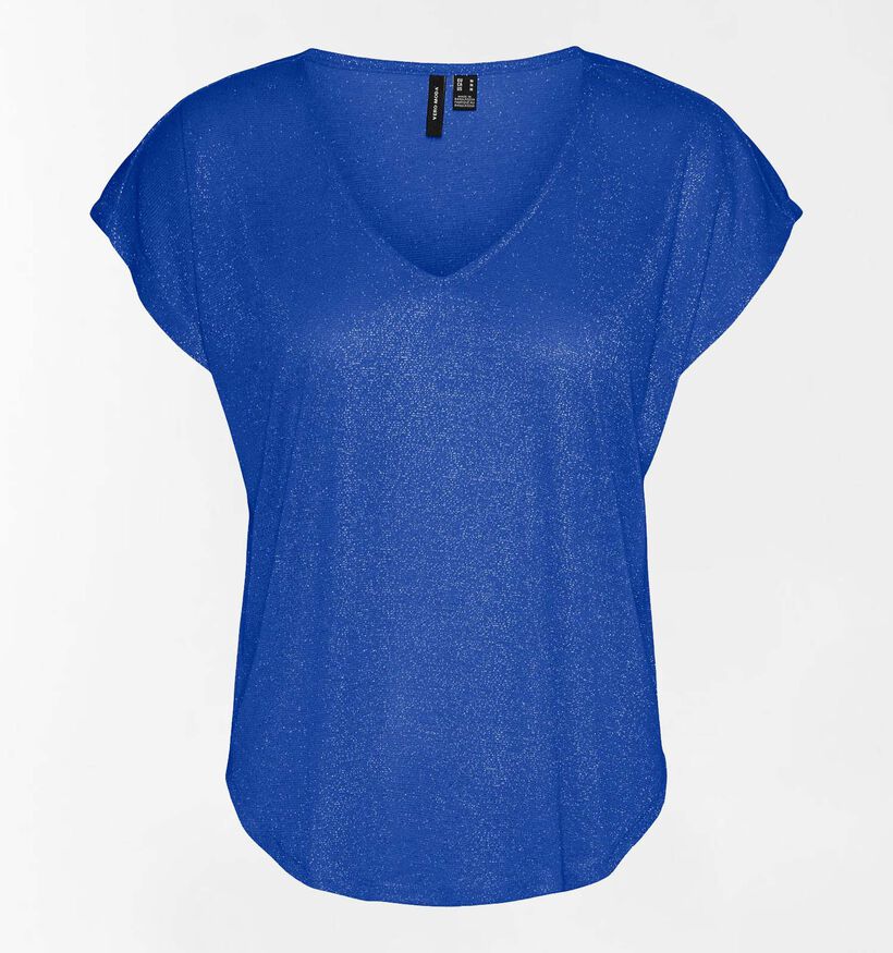 Vero Moda Tibi T-shirt en Bleu (312048)