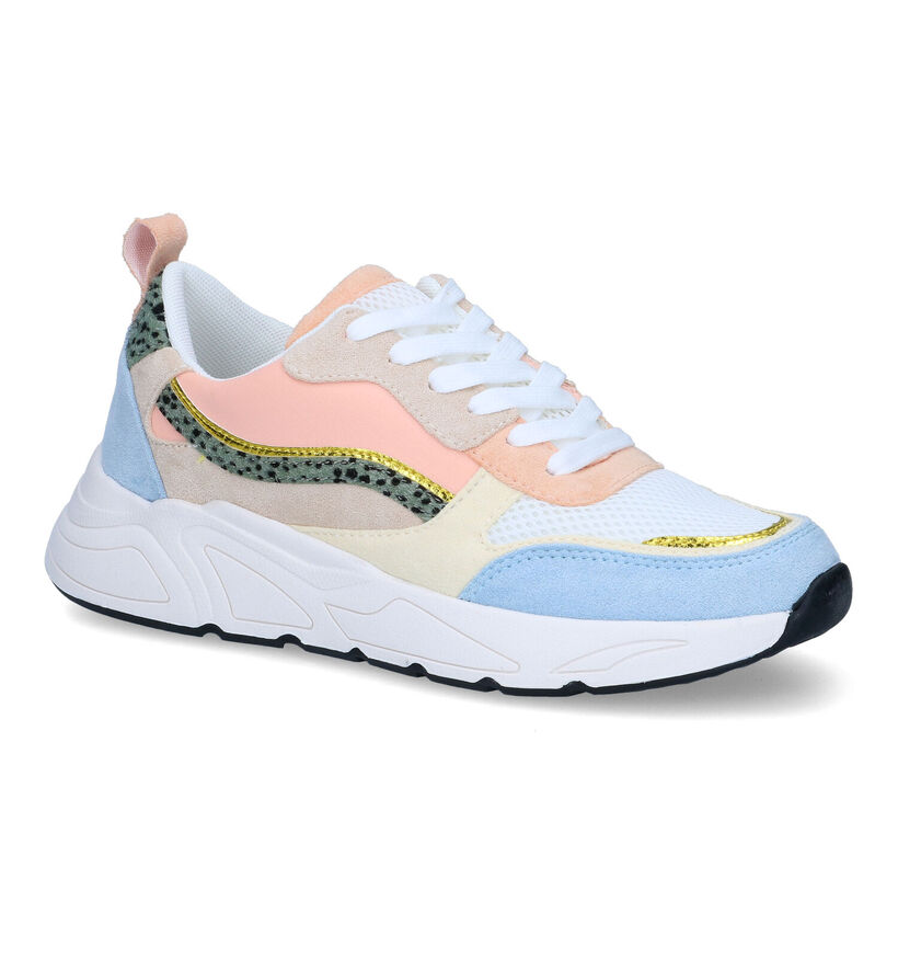 Poelman Baskets casual en Pastel pour femmes (319794)