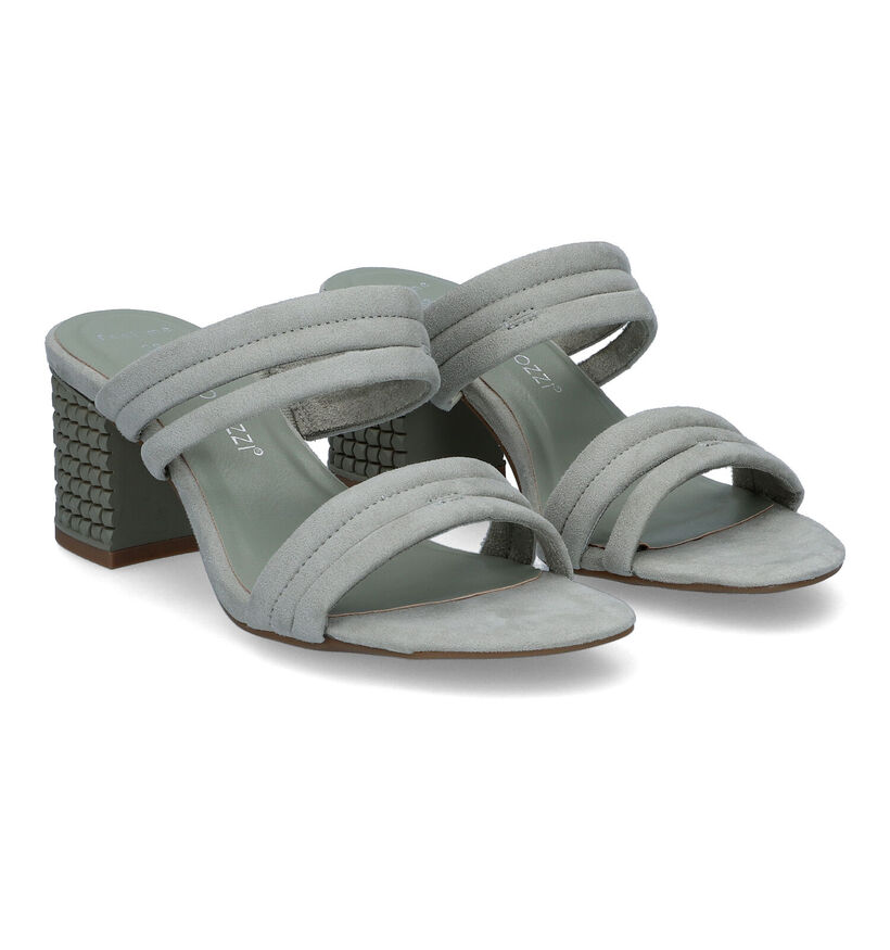 Marco Tozzi Kaki Slippers voor dames (309679)