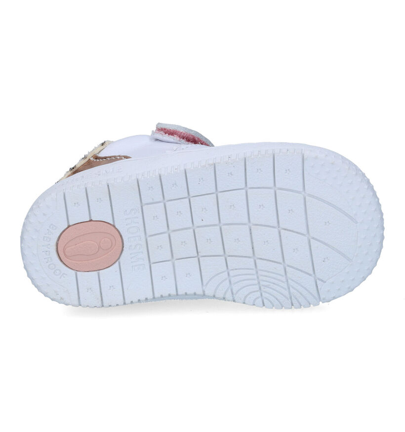 Shoesme Witte Sneakers voor meisjes (320858) - geschikt voor steunzolen