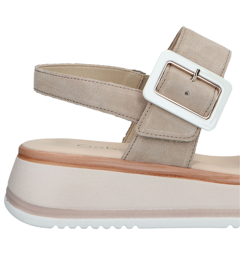 Gabor Beige Sandalen voor dames (323100)