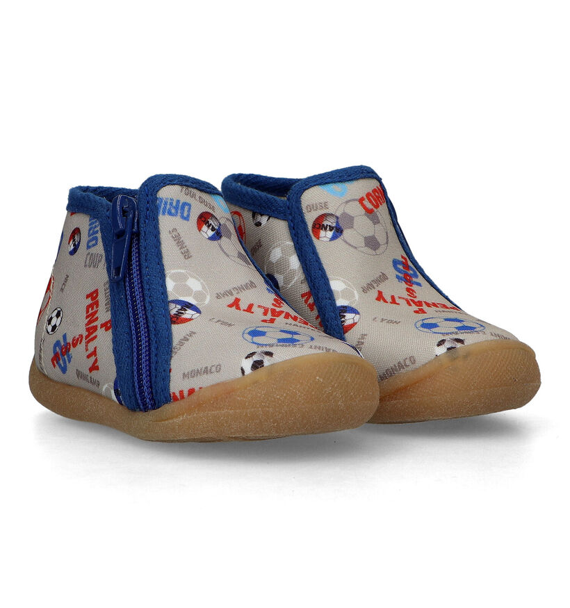 Bellamy Gerard Beige Pantoffels voor jongens (325276)