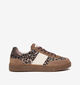 NeroGiardini Baskets en Beige fonc&eacute; pour femmes (377895) - pour semelles orthop&eacute;diques