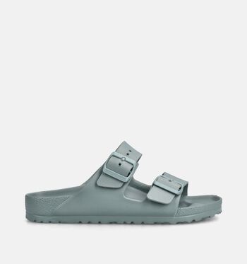 Birkenstock Arizona Nu-pieds Eggshell/Pure Sage