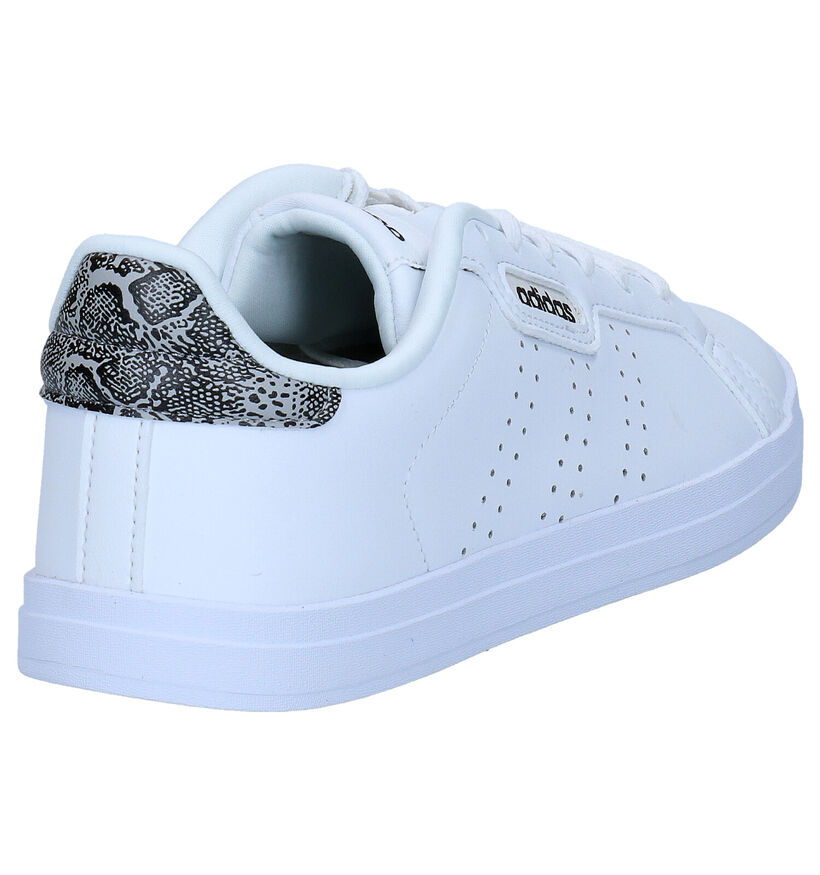 adidas Courtpoint CL X Witte Sneakers in kunstleer (276445)