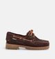 Sebago Ranger Suede Chaussures bateau en Brun fonc&eacute; pour femmes (376078)