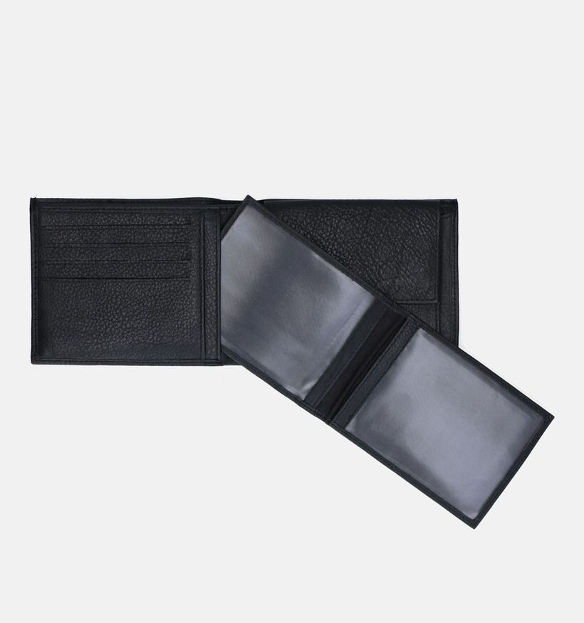 Euro-Leather Zwarte Portefeuille voor heren (353548)