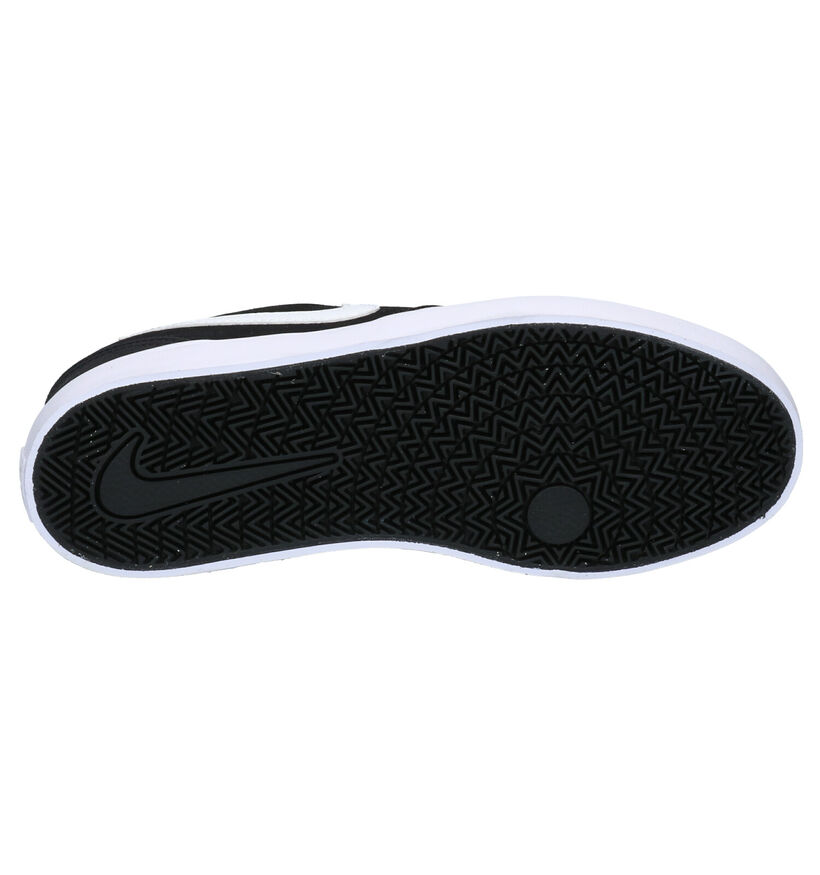 Nike SB Check Solar Zwarte Skate Sneakers in daim (266634)