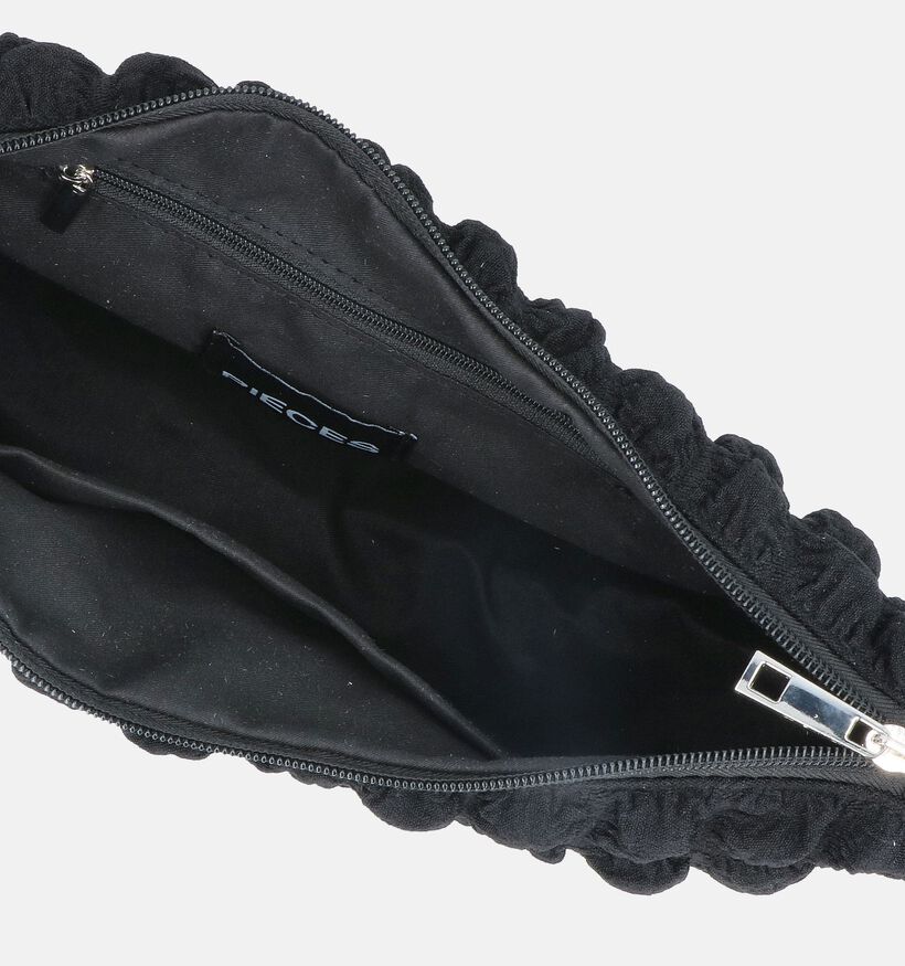 Pieces Finna Waffle Zwarte Crossbody tas voor dames (351082)