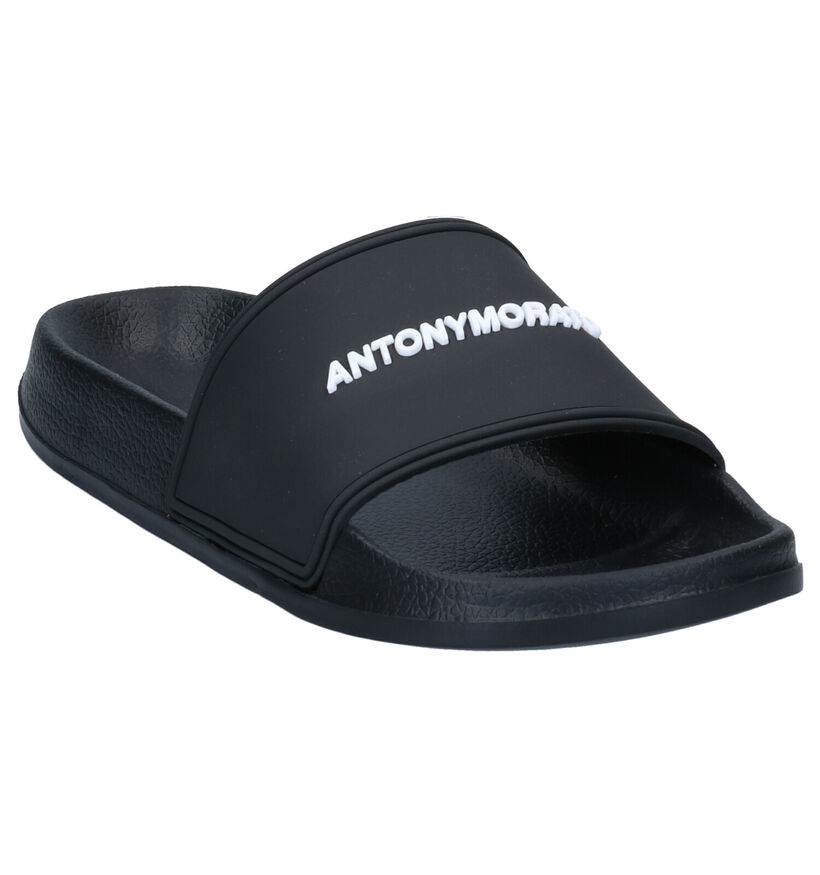 Antony Morato Zwarte Slippers in kunststof (287429)