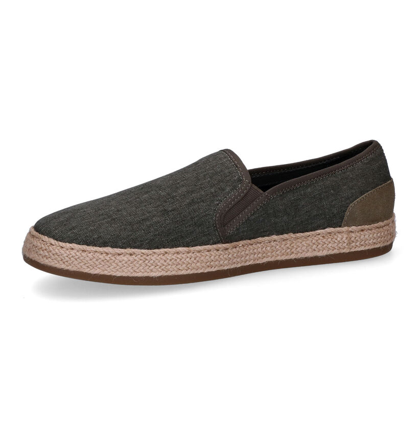 Geox Pantelleria Nu-pieds en Gris en textile (312921)